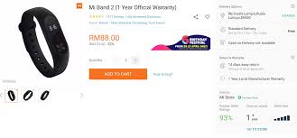 Lazada philippines mi band 2 purchased a few month ago. Score The Xiaomi Mi Band 2 For Just Rm79 Lowyat Net