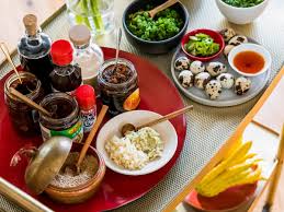 Place some rice in bowl. How To Throw A Chinese Hot Pot Feast Sunset Magazine
