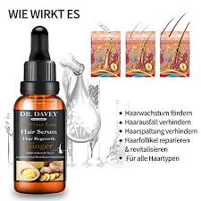 Gently apply into hair thoroughly through. Dr Davey Hair Growth Serum For Anti Hair Loss And Hair Growth Ginger Hair Growth Oil For Thinning Repairing Hair Follicles Stronger Hair Growth Treatment Hair Growth For Men And Women Amazon De