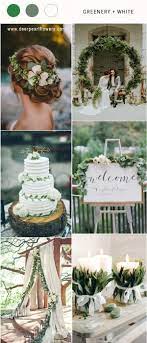 Greenry And White Spring Summer Wedding Color Ideas Greenweddings Weddingcolros Weddi Summer Wedding Colors Wedding Color Palette Summer Wedding Decorations