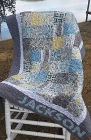 How fun for your little one to see all of the wonderful people who came to show they care!! Amazon Com Woodland Themed Baby Quilt With Optional Personalized Name Applique Gender Neutral Baby Quilt Baby Shower Gift Woodland Nursery Modern Nursery Grey Teal Blue Yellow White Baby Quilt Handmade
