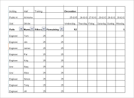 For each node, its left descendants are less than the current node, which is less than the right descendants. Free 10 Leave Schedule Samples Templates In Pdf Ms Word Excel
