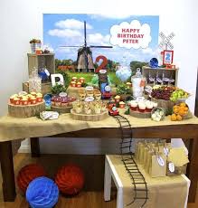 Thomas The Train Birthday Party Food Ideas Thomas The Tank Engine Birthday Party Ideas Photo 2 Of 19 Thomas Birthday Parties Boy Birthday Parties Train Birthday Party Food