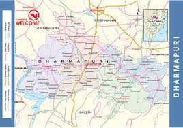Dharmapuri Tamil Nadu Map Madura Welcome - Dharmapuri Features