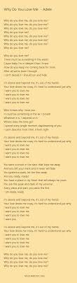 Do What You Love And Love What You Do Lyrics Adele Why Do You Love Me Lyrics Pdf Musicandlyrics Me Too Lyrics Adele Adele Songs