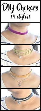 @vaaanesseri hope you enjoyed this video!please subscribe ♡the stretch cord is from a craft store but im sure you can find it on amazon or etsy as. Vikalpah Diy Chokers 4 Styles