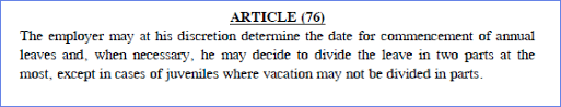 I resigned from my company a few days ago, and my notice period applies till the end of march. Annual Leave In Uae Labour Law 2021 Updated
