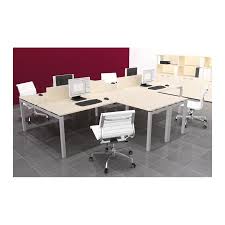 This 2 person computer desk features a considerable working space for each of the users. 4 Person Office Workstation M4 Office Desk Office Furniture Online Shopping