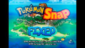 The research camera used by members of lens. Pokemon Snap Rom Fixed Photos Problem Rom Arreglado Youtube