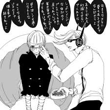 one piece niji cosette サンジ ヴィンスモーク onepiece イラスト ワンピース マンガ