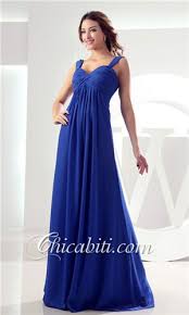 Stai cercando abiti da damigella in offerta? Vestiti Da Sera Lunghi Due Spaghetti Impero Acm330 Abiti Da Damigella D Onore Blu Abiti Da Sposa Colorati Damigella D Onore