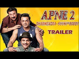 Apne 2 is touted to take the action and drama of the first film one notch higher. Apne 2 Official Trailer Dharmendra Sunny Deol Bobby Deol Apne 2 Movie Trailer Youtube