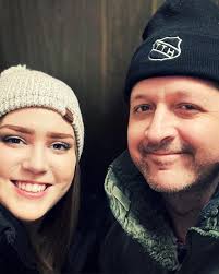 I've always been fiercely private about my personal life but today,  Instagram is my mountain top. My fiancée is great. Her art is great. She'll  be the first to say, at times,