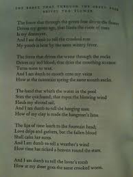 Dylan Thomas The Force That Through The Green Fuse Drives The Flower One Of My Favorite Poems Inspirational Words Welsh Words Dylan Thomas