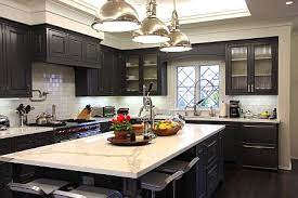 The cabinets are revere pewter, and the island is iron mountain both by benjamin moore. Favorite Kitchen Cabinet Paint Colors