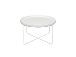 This stunning coffee table is perfect for a modern living area. 10 Easy Pieces White Side Tables For Patio Or Porch Gardenista