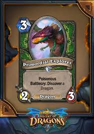 The art for the stiv card was made by sarnicone. Every New Hearthstone Descent Of Dragons Card Gamespot