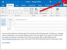 Or the option i am currently out of office, in outlook 2003. How To Set Up An Out Of Office Reply In Outlook For Windows