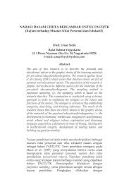 We did not find results for: Pdf Narasi Dalam Cerita Bergambar Untuk Paud Tk Kajian Terhadap Muatan Nilai Personal Dan Edukatif