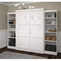 The kit for this bed came unﬁnished from. Unfinished White Murphy Beds You Ll Love In 2021 Wayfair