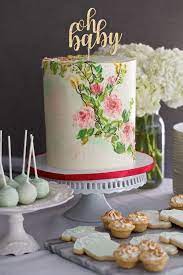 Classy Baby Shower In Alexandria Va Greenery Strawberry Shortcake Pastel Baby Shower Classy Baby Shower Modern Baby Shower