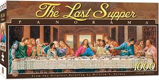 Maybe you would like to learn more about one of these? Amazon Com Masterpieces Inspirational Puzzles Collection Last Supper 1000 Pano 1000 Piece Jigsaw Puzzle Toys Games