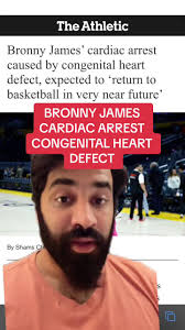 Bronny James’ cardiac arrest was due to a congenital heart defect, which  makes complete sense. One possible cause is an anomalous coronary artery.  It was not the vaccine. #bronnyjames #lebronjames ...