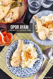 Opor Ayam Recipe Indonesian Food Recipes Food