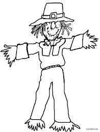 You could also print the image while using the print button above the image. Printable Scarecrow Coloring Pages For Kids