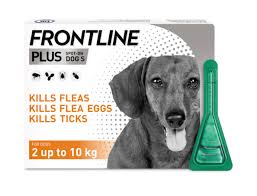 The amount of fipronil in the dog version is the same as in the cat version. Frontline Plus Flea Treatment For Dogs Frontline