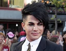 Here pictured in a simple black wool cap. Adam Lambert Debuts New Shaved Haircut At Muchmusic Awards In Toronto Daily Mail Online