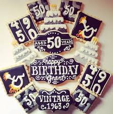 40th Birthday Cookie Cake Ideas Vintage 50th Birthday Chalkboard Set Birthday Cookies Fun Cookies Cookie Cake Birthday