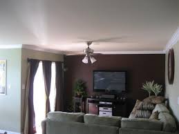 Pin By Bonnie Eaton On Things I D Like To Do At Our Home Accent Walls In Living Room Brown Living Room Living Room Colors