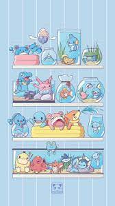Melissa Chan Aesthetic Pokemon Water Edition In 2021 Cute Pokemon Wallpaper Cute Pokemon Pictures Pokemon Poster
