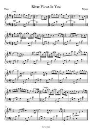 River flows in you sheet music. River Flows In You Free Sheet Music By Yiruma Pianoshelf