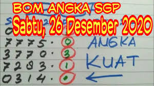 Prediksi Sgp Sabtu 26 Desember 2020 Prediksi Sgp Hari Sabtu Prediksi Sgp Hari Ini Bocoran Sgp Youtube