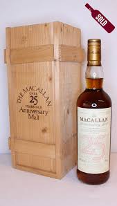Macallan 25 Years Old 1974 1999 The Anniversary Malt 43 In Owc World Wine Whisky