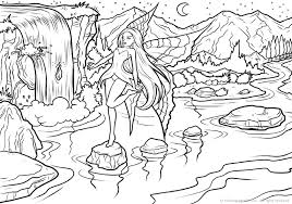 Select one of 1000 printable coloring pages of the category adult. Waterfall Coloring Pages Books 100 Free And Printable