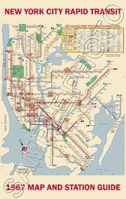 1967 New York Subway Map Poster 11x17 Ebay