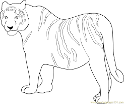 All you need is photoshop (or similar), a good photo, and a couple of minutes. Siberian Tiger Coloring Page For Kids Free Tiger Printable Coloring Pages Online For Kids Coloringpages101 Com Coloring Pages For Kids