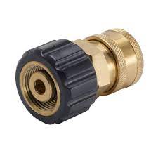 Powercare 3 8 In Female Quick Connect X M22 Connector For Pressure Washer Ap31030b The Home Depot In 2021 Pressure Washer Washer Pressure Washing