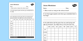 Skeleton serves as the reservoir of many minerals, like calcium and phosphate. 27 Joints Movement Worksheet Free Worksheet Spreadsheet