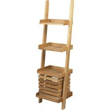 Echelle En Teck Naturel Borneo L50xh170xp40cm 1 Tiroir Leroymerlin Salle De Bain Etagere Salle De Bain Meuble De Salle De Bain