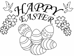 You can print or download them to color and offer them to your family and friends. Happy Easter Coloring Page Coloring Page Book For Kids