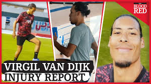 Injury details and expected returns. Video Virgil Van Dijk Shares Injury Update Liverpool Squad News Youtube