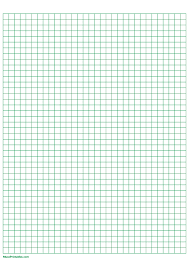printable 1 4 inch green graph paper for a4 paper