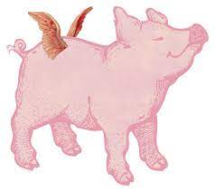 Merry Bright Christmas Pigs Garland Pig Illustration Free Printable Art Christmas Ish