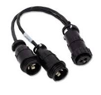 3-Pin Power AMP Y Cable