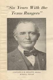 Texas ranger's courage and devotion to duty