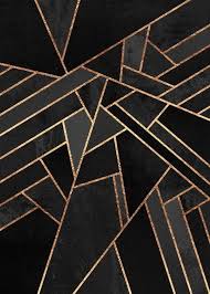 High Resolution Black And Gold Art Deco Background Black And Gold Geometric Design Dark Designs Abstract Geometric Art Prints